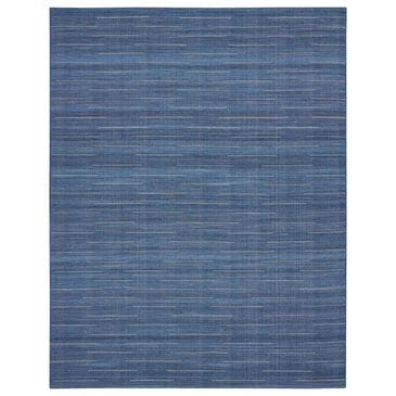 Nourison Interweave 6" x 9" Navy Area Rug, , large