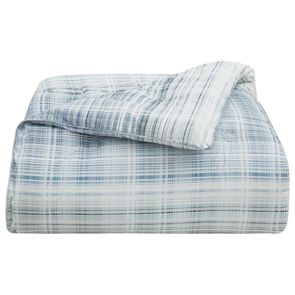 J. Queen New York Pascal 3-Piece King/Cal King Comforter Set in Blue, , large