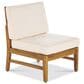 Hearth and Haven Perla 5-Piece Outdoor Sectional in Cream, , large