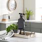 Maple and Jade 7" x 17" Farmhouse Resin Decorative Sign in Black, , large