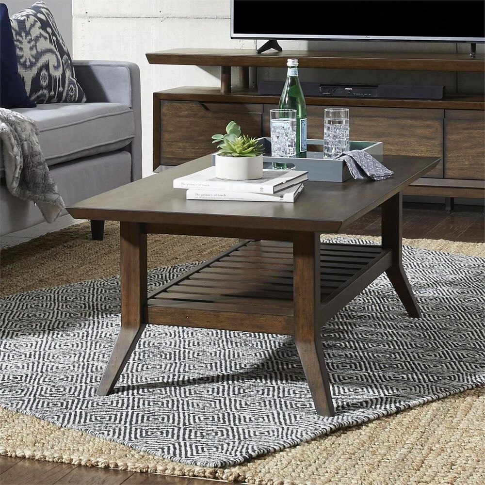 Belle Furnishings Ventura Boulevards Cocktail Table in Bronze Spice, , large