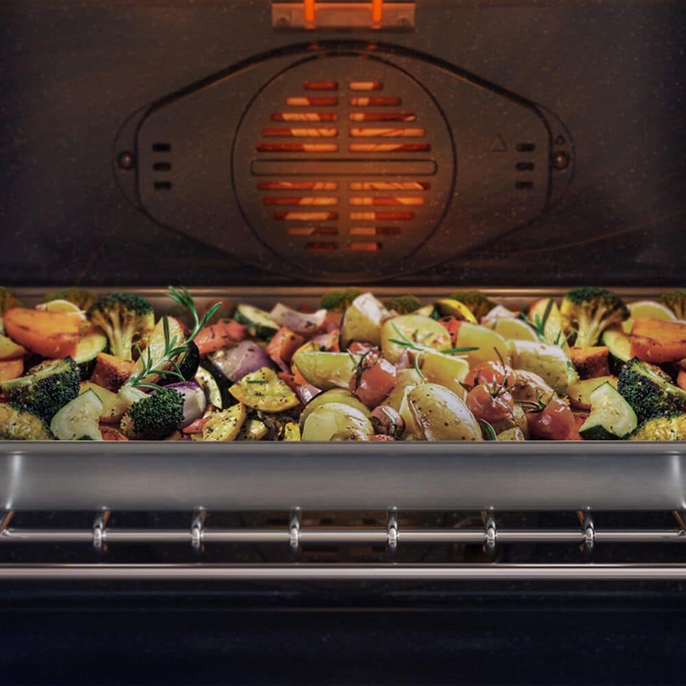 Samsung 2-Piece Kitchen Package with Bespoke 30" Single Wall Oven and 30" Electric Cooktop in Stainless Steel, , large