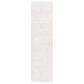 Safavieh Melody Geometric 2"2" x 8" Ivory and Beige Runner, , large