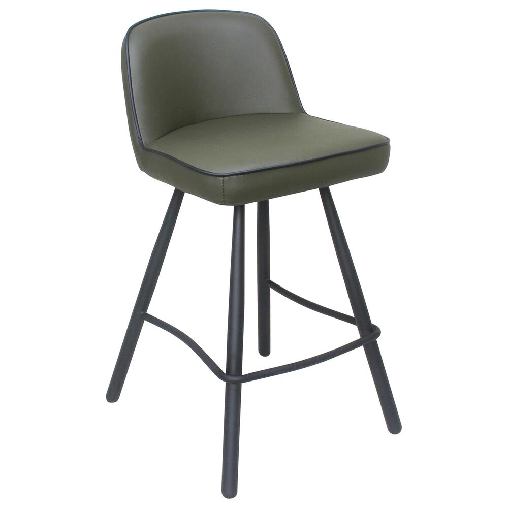 Moe's Home Collection Eisley Counter Stool in Green, , large