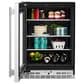 KitchenAid 5.2 Cu. Ft. Undercounter Refrigerator with Metallic Accents and Left Hinge in PrintShield Stainless Steel, , large