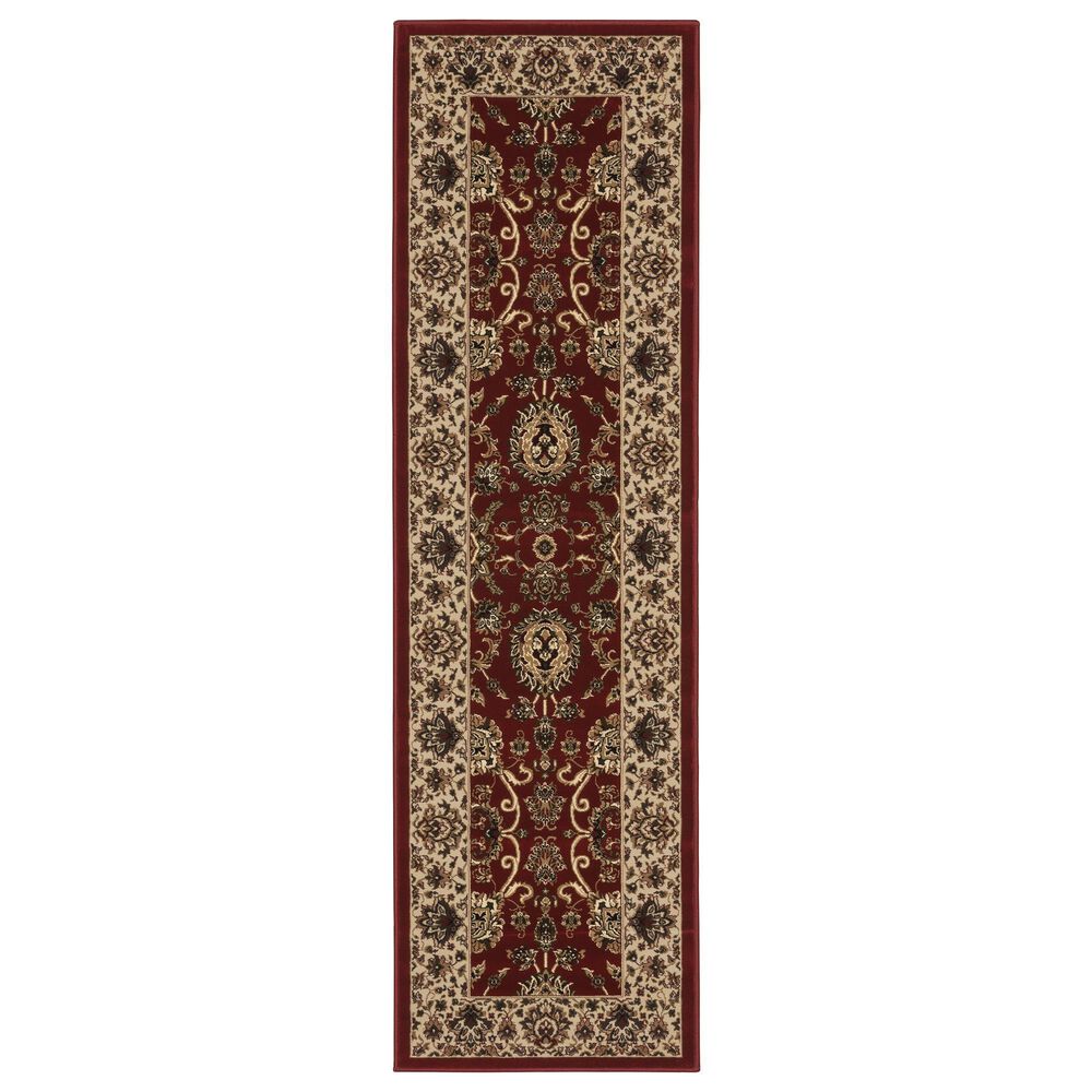 Oriental Weavers Ariana 2&#39;3&quot; x 7&#39;9&quot; Red Runner, , large