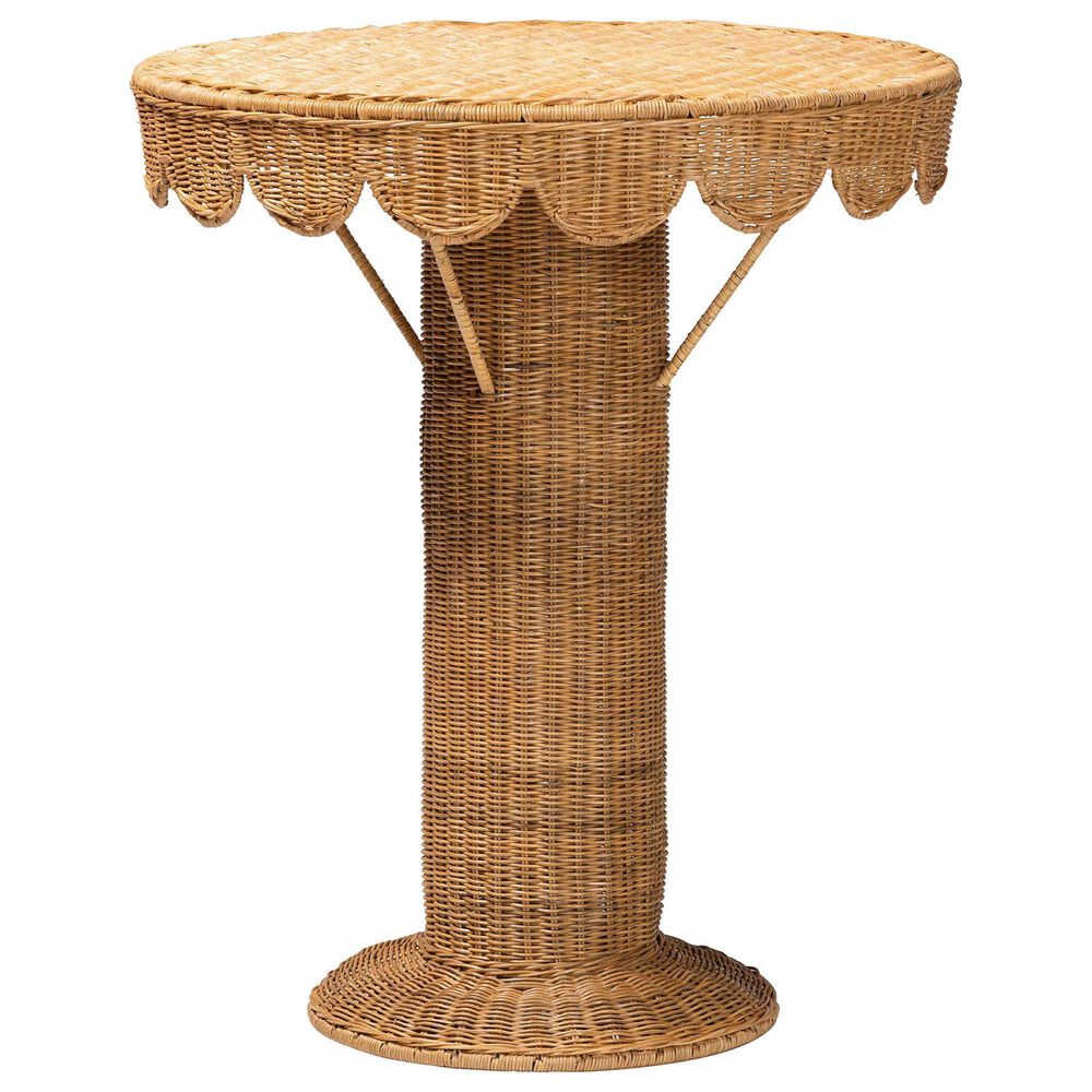Baxton Studio Pabla End Table in Light Honey, , large