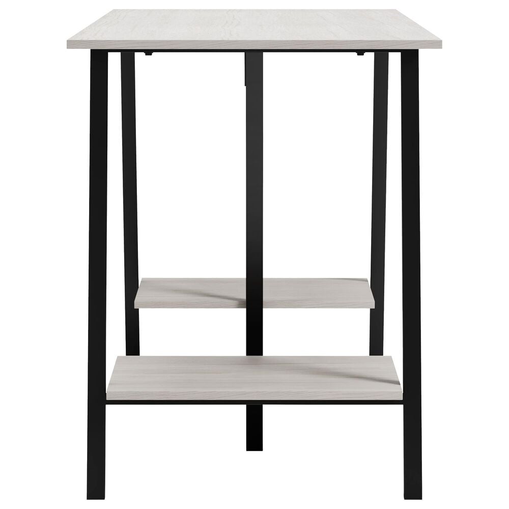Ashley Bayflynn 2-Shelf Desk in White and Black, , large