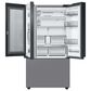 Samsung Bespoke 2-Piece Kitchen Package with 30 Cu. Ft. French Door Refrigerator and Dishwasher in Stainless Steel, , large