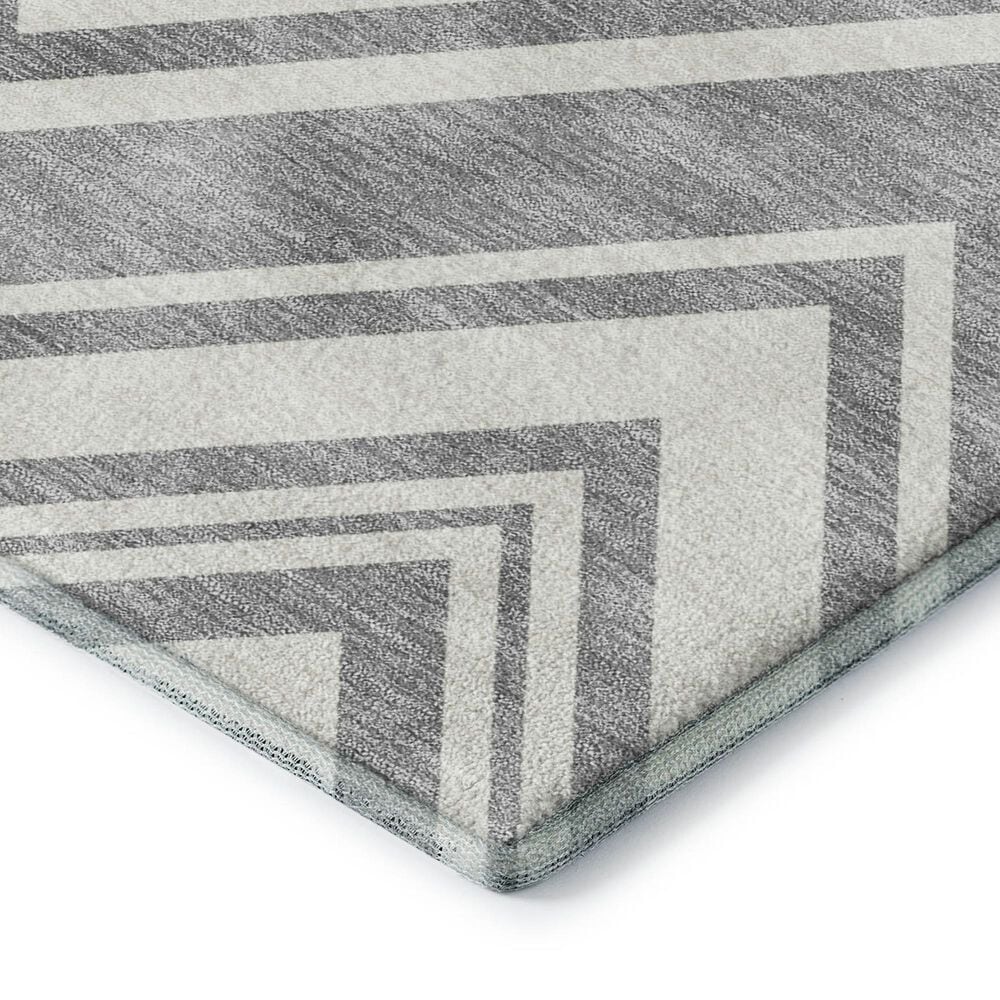 Dalyn Rug Company The Reserve TR17 Pewter 1'8" x 2'6" Indoor/Outdoor Area Rug, , large