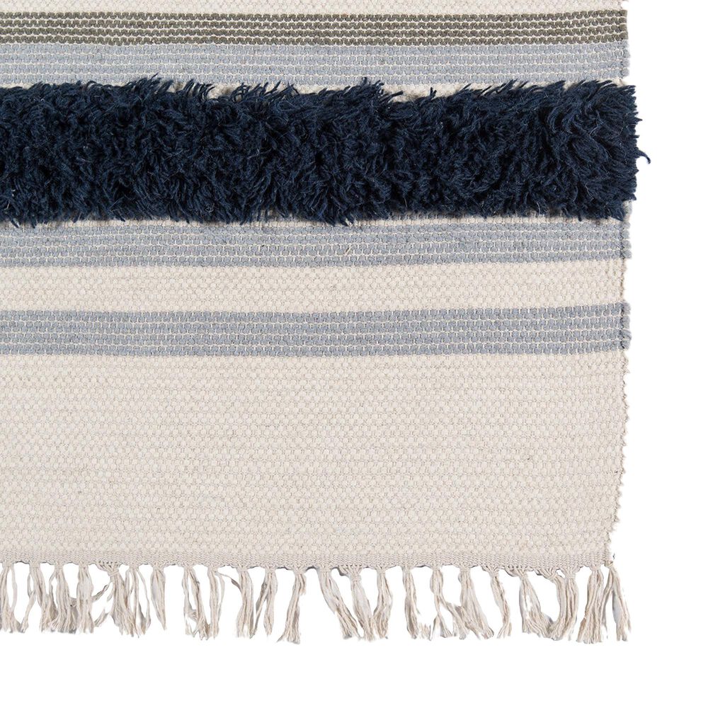 Momeni Indio IND-6 7&#39;6&quot; x 9&#39;6&quot; Navy Area Rug, , large