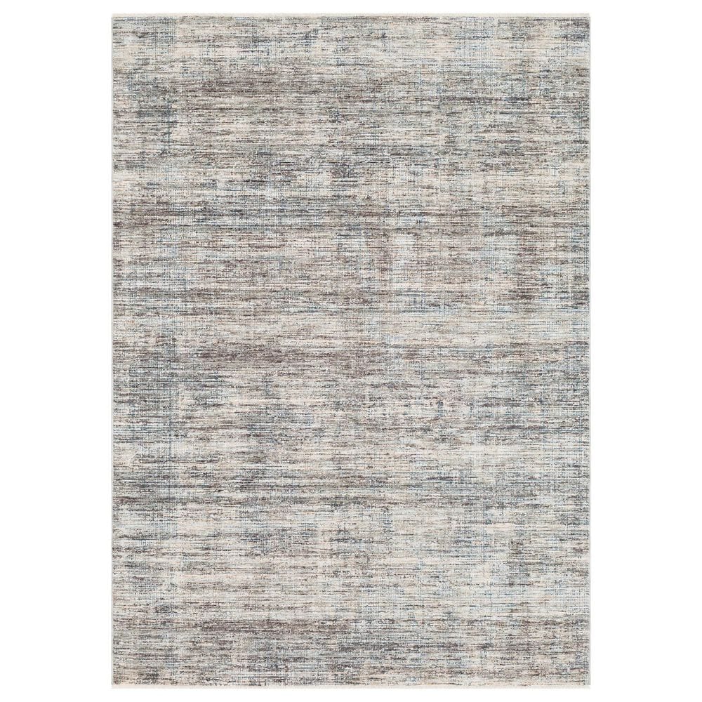 Surya Presidential PDT-2308 Dusty Sage, Gray, Charcoal, Ivory, Wheat, Ice Blue, Blue, Light Olive, Saffron and Orange 8&#39;10&quot; x 12&#39;10&quot; Area Rug, , large