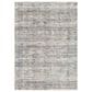 Surya Presidential PDT-2308 Dusty Sage, Gray, Charcoal, Ivory, Wheat, Ice Blue, Blue, Light Olive, Saffron and Orange 8"10" x 12"10" Area Rug, , large