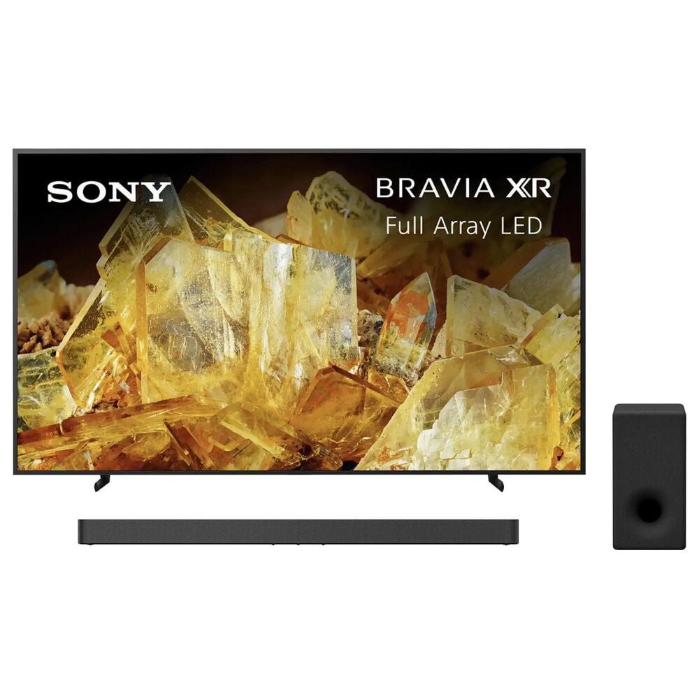 Sony *75" 4K LED TV w/Soundbar Sys, , large