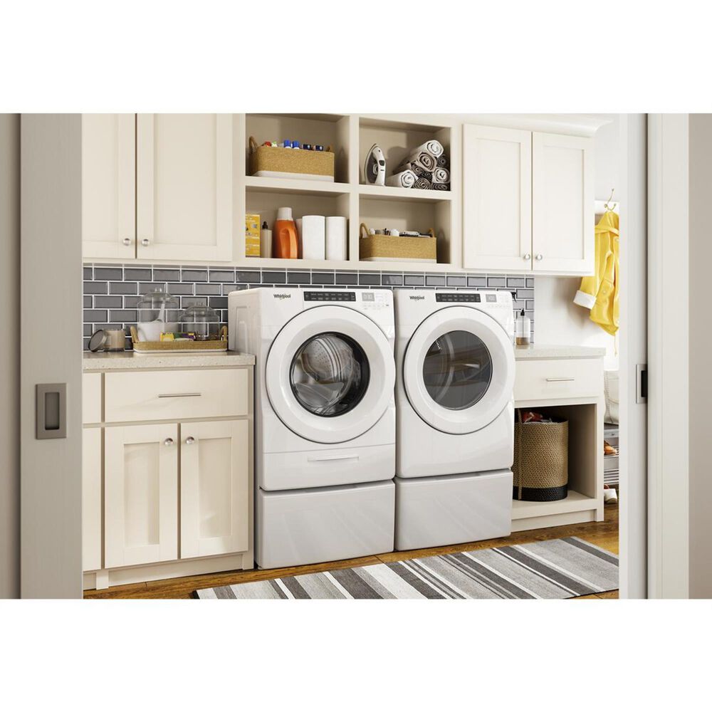 Whirlpool 7.4 Cu. Ft. Front Load Gas Dryer in White, , large