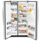 GE Appliances 25.3 Cu. Ft. Side by Side Refrigerator with Energy Star Certified in Fingerprint Resistant Stainless Steel, , large