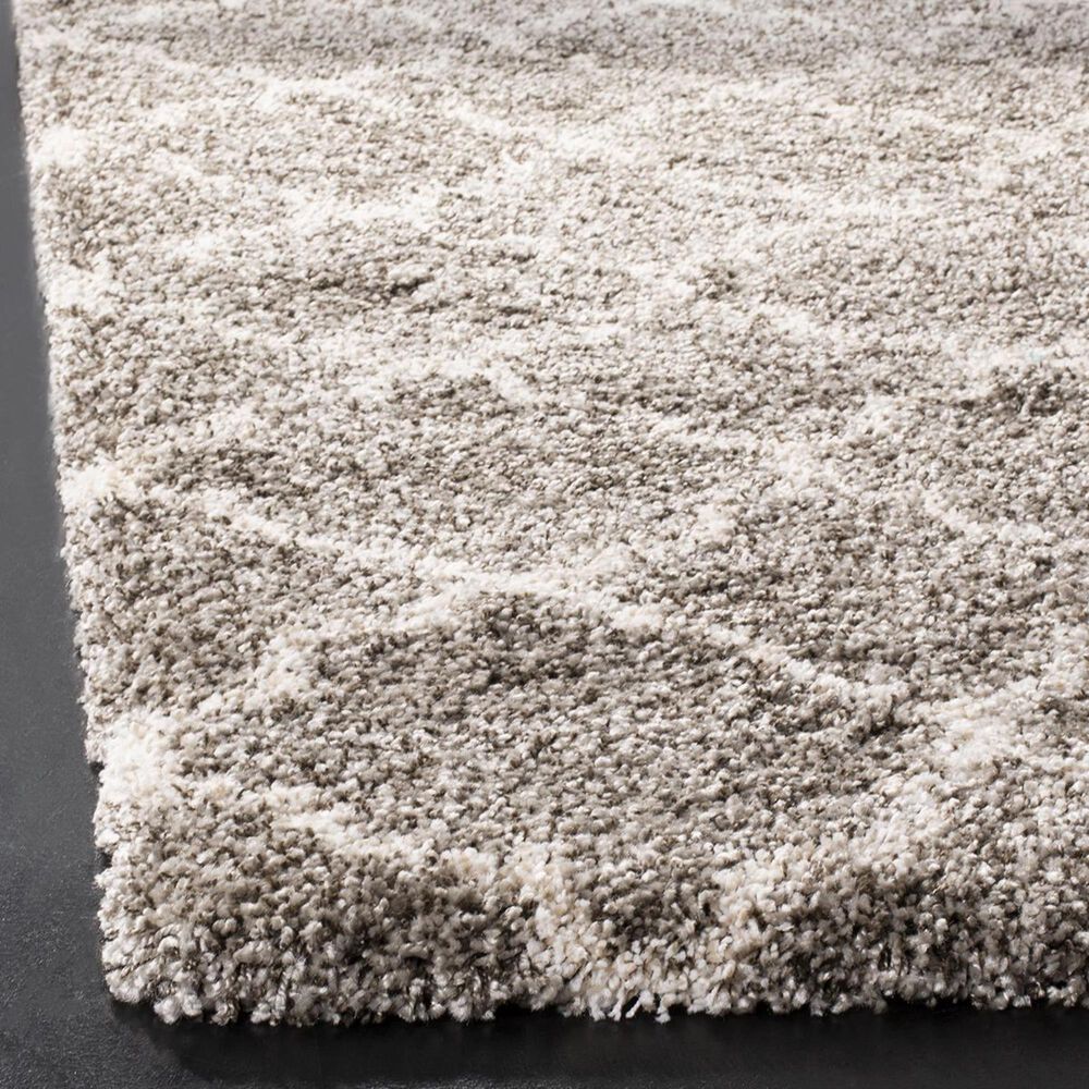Safavieh Hudson Shag SGH282B-6 6&#39; x 9&#39; Grey/Ivory Area Rug, , large