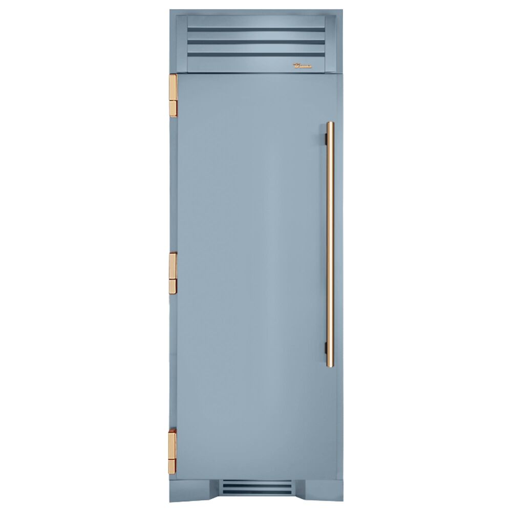 True Residential 15.1 Cu. Ft. Ice Maker Freezer Column with Left Hinge in Bluestone, , large