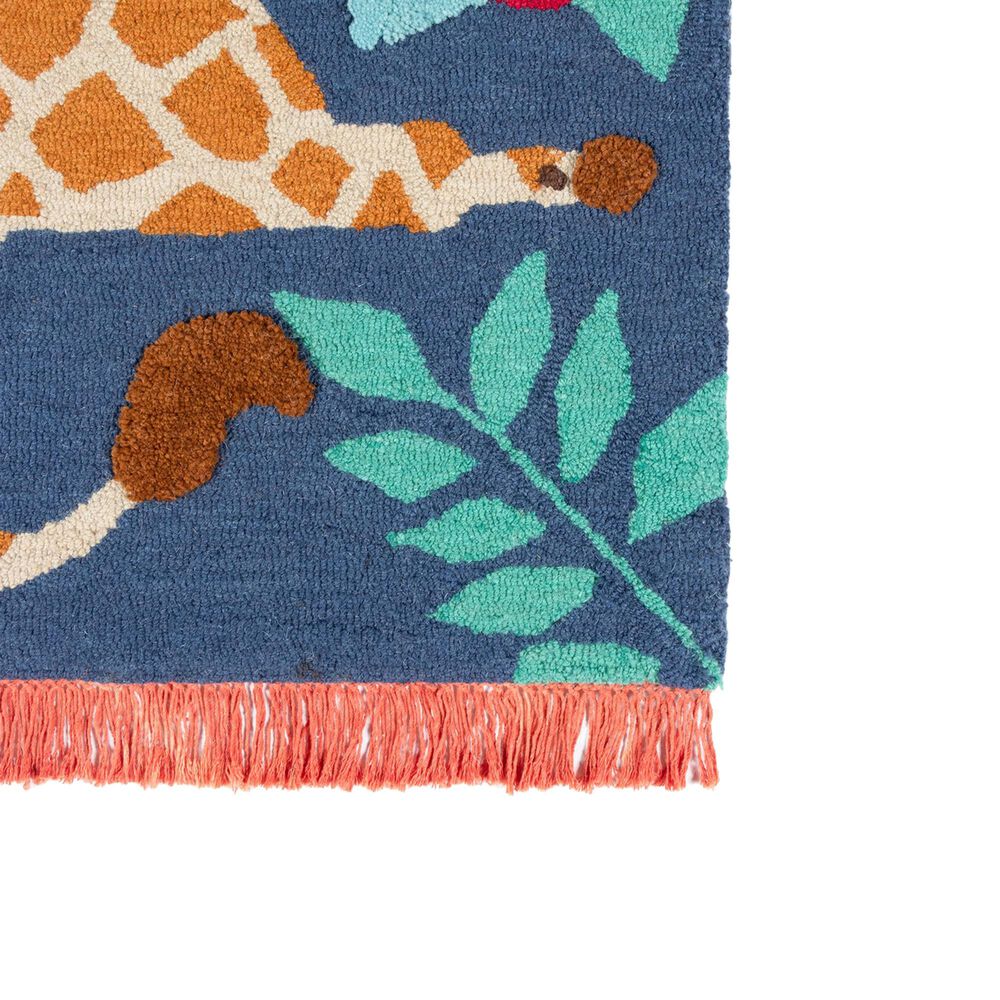 Novogratz Atticus ATC-3 5&#39; x 7&#39; Navy Area Rug, , large