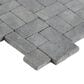Soho Studio Pebblestone Black Lava 12" x 12" Natural Stone Mosaic Sheet, , large