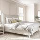 Vantage Mezzanine King Upholstered Shelter Bed in Dove Gray, , large