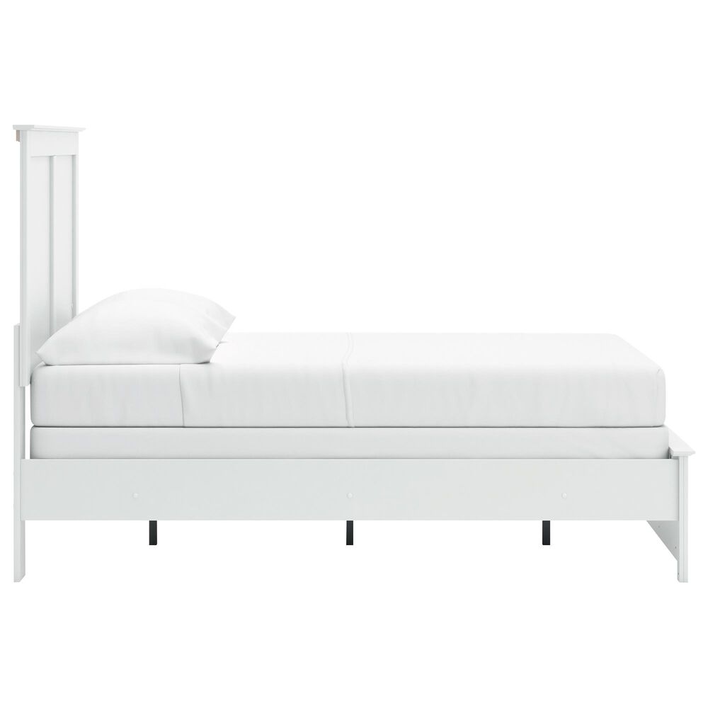 Ashley Bostwick Shoals Full Panel Bed in White, , large