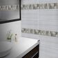 MS International Savoy Brown 12" x 12" Picket Glass Mosaic Sheet, , large