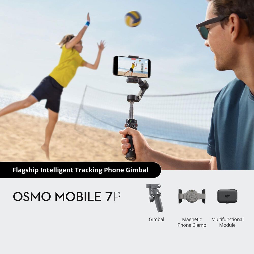 DJI Osmo Mobile 7P Smartphone Gimbal in Gray, , large