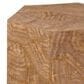 Century Furniture Aidan Hexagon Accent Table in Brown and Brass, , large