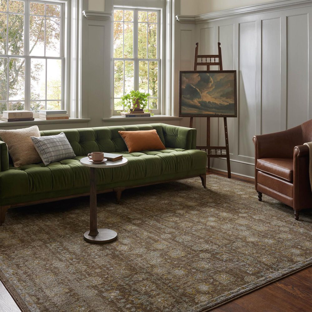 Magnolia Home Mona Bark and Natural 7&#39;6&quot; x 10&#39; Area Rug, , large