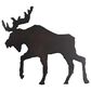 Vaxcel Yellowstone 1-Light Moose Wall Sconce in Burnished Bronze, , large