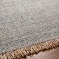 Surya Sara SRU-2305 5" x 7"6" Pewter Area Rug, , large