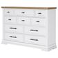 Ashley 3-Piece Queen Bedroom Set in White and Natural, , large
