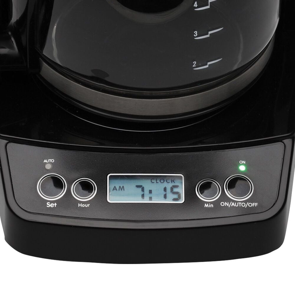 Jura 5-Cup 25 Oz Mini Drip Coffee Maker in Black and Stainless Steel, , large