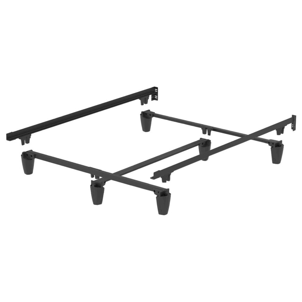Knickerbocker Bed Company Enguard Full Bed Frame in Black, , large