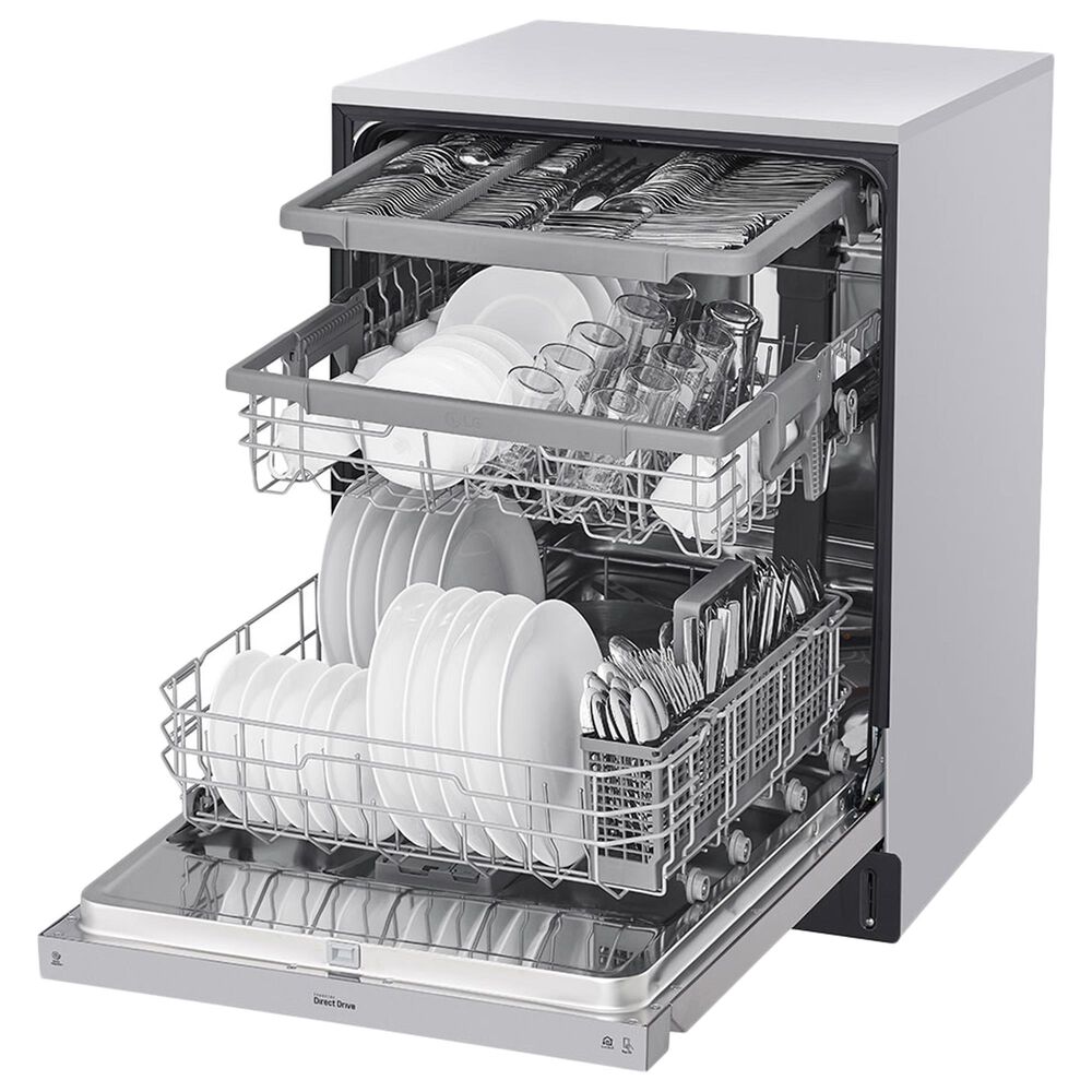 LG 24&quot; Built-In Dishwasher with 3rd Rack in PrintProof Stainless Steel, , large