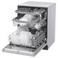 LG 24" Built-In Dishwasher with 3rd Rack in PrintProof Stainless Steel, , large