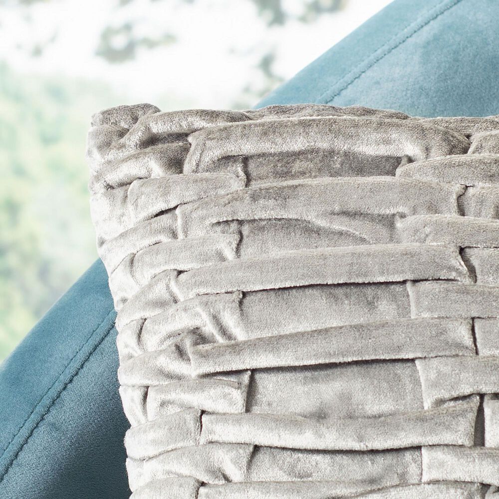 Safavieh Marita Pillow in Light Grey, , large