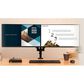MSI Dual Monitor Desk Mount for 17"-32" Screen in Matte Black, , large