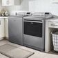 Maytag 5.3 Cu. Ft. Top Load Washer and 7.4 Cu. Ft. Electric Dryer Laundry Pair in Metallic Slate, , large