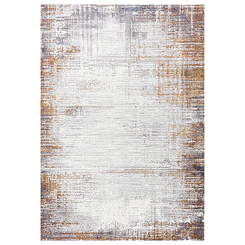 RIZZY Westchester  5"3" x 7"6" Ivory and Multicolor Area Rug, , large
