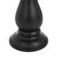 Maple and Jade 6", 8", 10" Turned Style Pillar Decorative Candle Holder in Black (Set of 3), , large