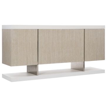 Bernhardt Solaria Sideboard in Fossil and Shiny Nickel, , large