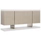 Bernhardt Solaria Sideboard in Fossil and Shiny Nickel, , large