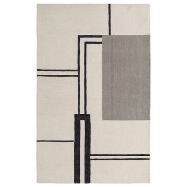 Feizy Rugs Maguire 2" x 3" Ivory and Gray Area Rug, , large