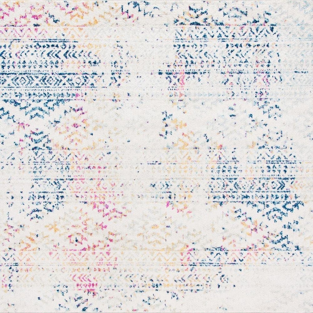 Safavieh Tulum TUL272C Ivory and Blue 8&#39; x 10&#39; Area Rug, , large
