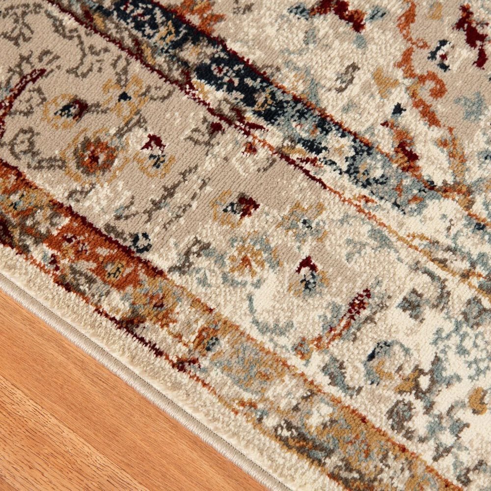 Amer Rugs Allure 2&#39; x 3&#39; Ivory and Multicolor Area Rug, , large