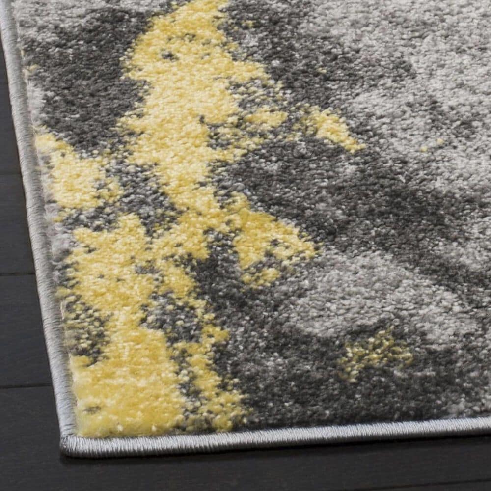 Safavieh Adirondack ADR134H 2&#39;6&quot; x 6&#39; Grey and Yellow Runner, , large