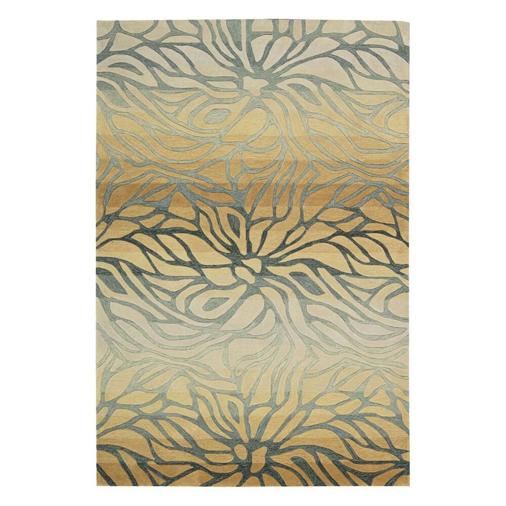 Nourison Contour CON25 5' x 7'6" Breeze Area Rug, , large