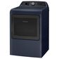 GE Profile 7.3 Cu. Ft. Smart Electric Dryer with Fabric Refresh in Sapphire Blue, , large